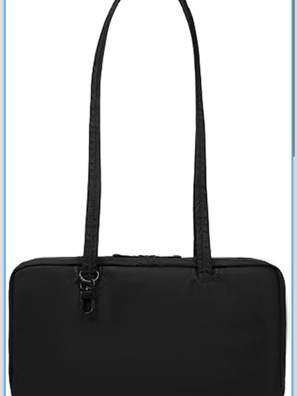 Black Women's Tote Bag - Sleek Everyday Carry